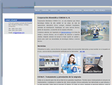 Tablet Screenshot of cobisacr.com
